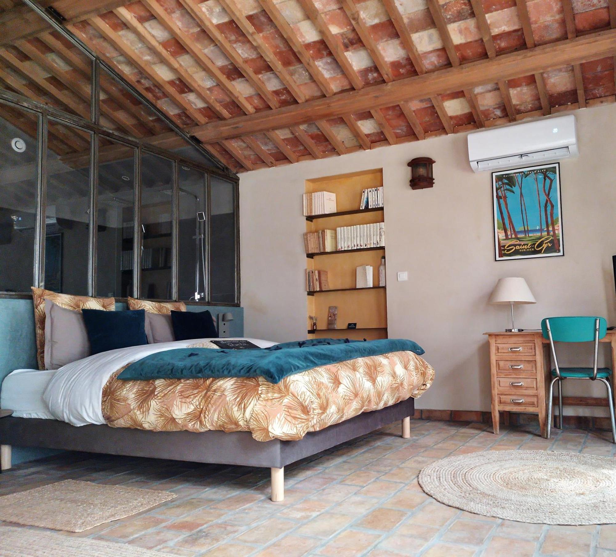 Les Pieds Tanqués - Bed&Breakfast-Spa Saint-Cyr-sur-Mer Exterior foto